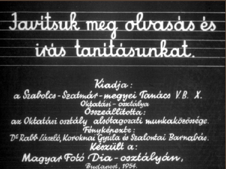 Javítsuk meg olvasás és írás tanításunkat